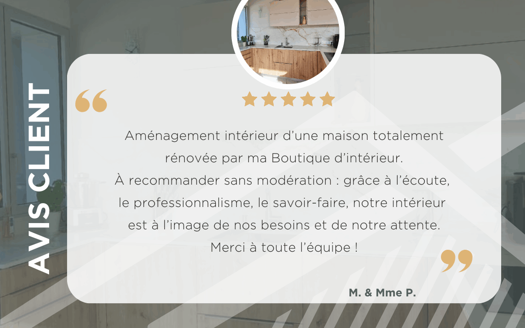 Avis client – M. & Mme P. (Rezé 44400)