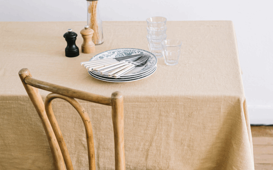Nappe en lin – fabrication Française 🩵